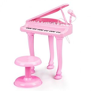 MULTISTORE Dětské piano s mikrofonem Tinny růžové obraz
