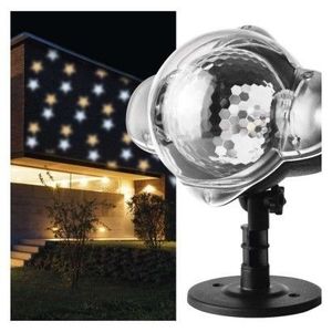 EMOS LED dekorativní projektor Amos hvězdičky teplá/studená bílá obraz