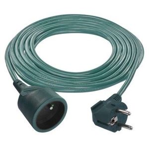 EMOS Prodlužovací kabel s 1 zásuvkou ENTERO 5 m zelený obraz