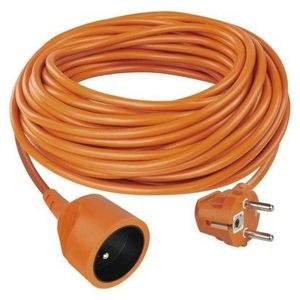 EMOS Prodlužovací kabel s 1 zásuvkou ONLYFO 30 m oranžový obraz