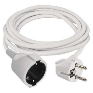 Bílý prodlužovací kabel se 3 zásuvkami EMOS, 3m obraz