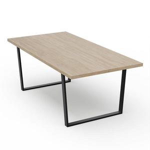 Blumfeldt Bearsdon, jídelní stůl s kovovýma nohama, 200 x 100 cm obraz