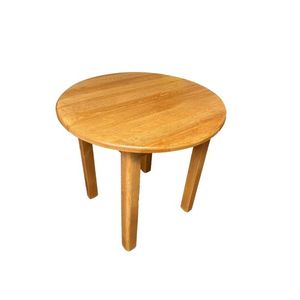 Kulatý jídelní stůl TUNGURA, průměr 80 cm, masiv borovice/moření olšeZ EXPOZICE PRODEJNY, II. jakost obraz