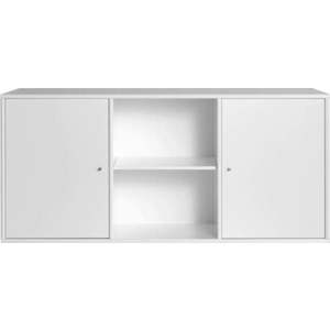 Bílá nízká závěsná komoda 133x61 cm Mistral – Hammel Furniture obraz