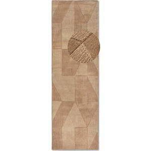 Béžový ručně tkaný vlněný běhoun 80x250 cm Ursule – Villeroy&Boch obraz