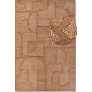 Hnědý ručně tkaný vlněný koberec 160x230 cm Alexis – Villeroy&Boch obraz