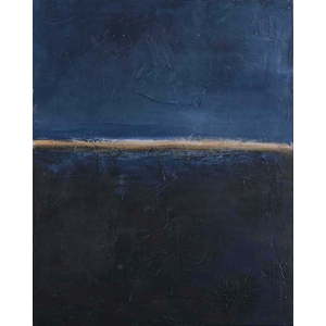 Ručně malovaný obraz 78x98 cm Edge Blue – Malerifabrikken obraz