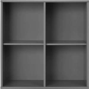 Antracitová závěsná knihovna 70x70 cm Mistral – Hammel Furniture obraz