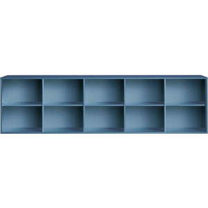 Modrá závěsná knihovna 220x61 cm Mistral – Hammel Furniture obraz