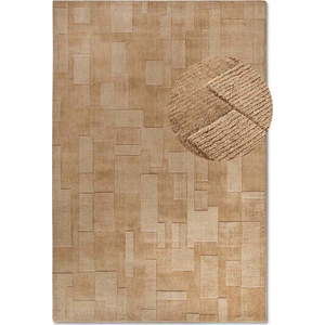 Béžový ručně tkaný vlněný koberec 190x280 cm Wilhelmine – Villeroy&Boch obraz