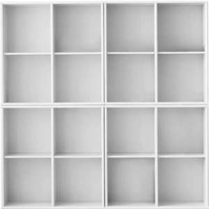 Bílá závěsná knihovna 70x70 cm Mistral – Hammel Furniture obraz