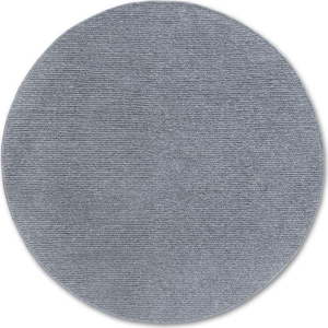 Šedý ručně tkaný vlněný kulatý koberec ø 160 cm Francois – Villeroy&Boch obraz