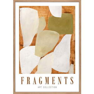 Plakát v rámu 52x72 cm Fragments – Malerifabrikken obraz