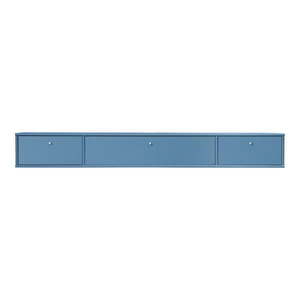 Modrý TV stolek 176x22 cm Mistral – Hammel Furniture obraz