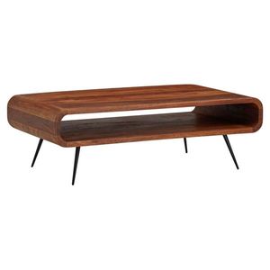 Konferenční stolek z Masivního Dřeva Š: 90cm obraz
