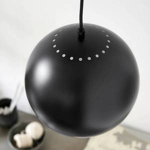 FRANDSEN FRANDSEN Ball závěsné světlo, Ø 25 cm, matná černá obraz