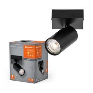 LEDVANCE LEDVANCE Osmiúhelníkový LED reflektor, stmívatelný, jednoplamenný, černý obraz