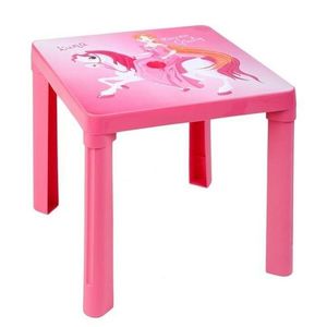 Star Plus Dětský zahradní stůl, růžová obraz