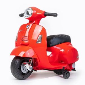 Baby Mix Dětská elektrická motorka Vespa, červená obraz