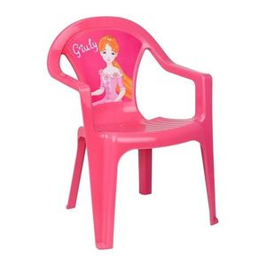 Star Plus Dětská zahradní židle, růžová obraz