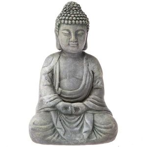 Betonová soška Buddha, 19 x 12 cm obraz