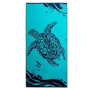 DecoKing Plážová osuška Turtle, 90 x 180 cm obraz
