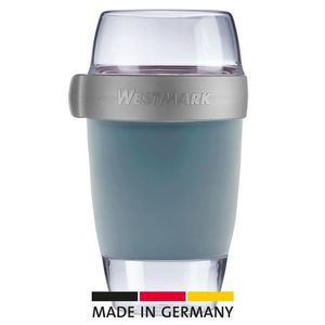 Westmark Třídílná dóza na jídlo, 1150 ml, modrá obraz