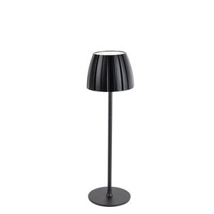 Moderní stolní lampa černá 3-stupňová stmívatelná dobíjecí - Dolce obraz