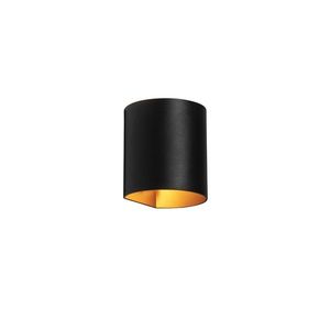 Chytré nástěnné svítidlo černé s mosazí vč. WiFi G9 - Sabbio obraz