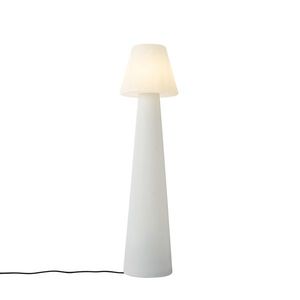 Designová venkovní stojací lampa bílá IP44 - Katrijn obraz