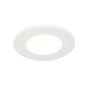 Moderní bodová bílá 8, 3 cm včetně LED IP65 - Blanca obraz