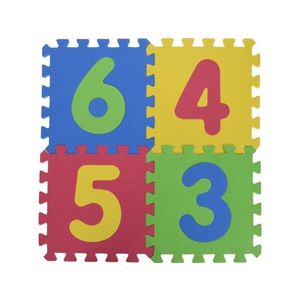 PROHOME - Puzzle pěnové čísla 9ks obraz