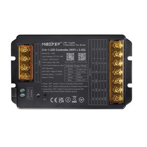 LED Solution Mi-Light MiBoxer WIFI+RF Přijímač 30A 5v1 pro LED pásky HW5 obraz