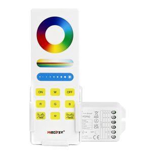 LED Solution Mi-Light RF Sada ovladače a přijímače 3v1 pro RGB, RGBW, RGB+CCT LED pásky FUT043APLUS obraz