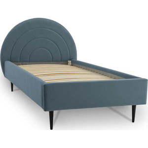 Modrá dětská postel s úložným prostorem 90x200 cm Rainbow – Scandic obraz
