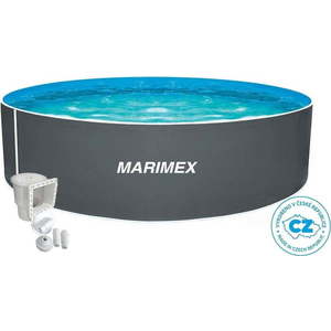 Bazén s pevnou konstrukcí ø 305 cm hloubka 91 cm Orlando – Marimex obraz