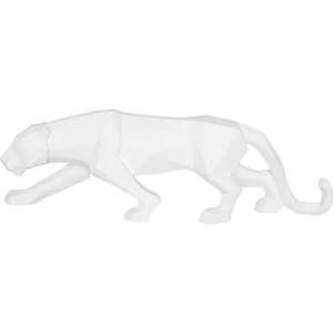 Matně bílá soška PT LIVING Origami Panther obraz