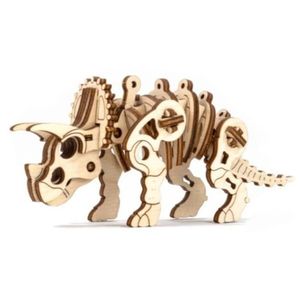 3D dřevěné puzzle - Triceratops obraz