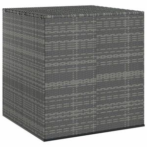 Zahradní úložný box PE ratan 100 x 97, 5 x 104 cm šedý obraz
