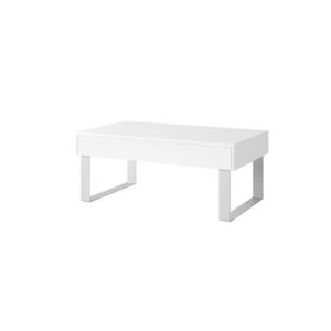 ArtGiB Konferenční stůl CALABRINI C-04 | bílá/bílý lesk obraz
