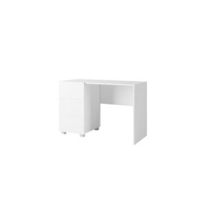 ArtGiB Psací stolek CALABRINI C-01 | bílá/bílý lesk obraz