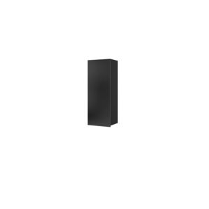 ArtGiB Závěsná skříňka CALABRINI C-15 | černá/černý lesk obraz