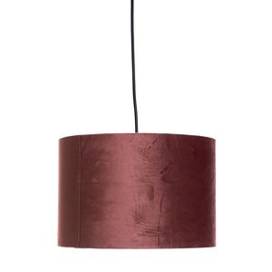 Moderní závěsná lampa růžová se zlatem 30 cm - Rosalina obraz