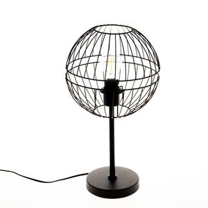 Moderní stolní lampa černá - Sphaera obraz