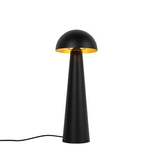 Venkovní stojací lampa černá 65 cm - Houba obraz