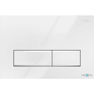 MEXEN Fenix 09 splachovací tlačítko bílá lesklá /kompatibilní s Geberit Sigma UP300 a UP320/ 600900 obraz