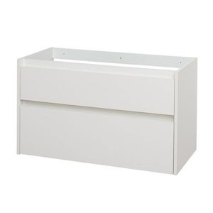 MEREO Opto, koupelnová skříňka 101 cm, bílá CN912S obraz