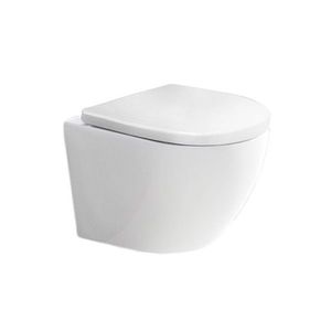 MEREO WC závěsné kapotované, RIMLESS, 490x370x360, keramické, vč. sedátka CSS115SN VSD82S2 obraz