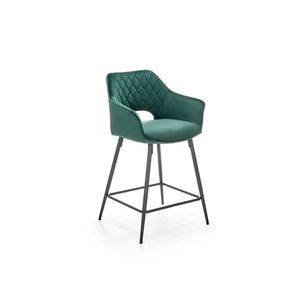 Barová židle MELINDA, zelená obraz