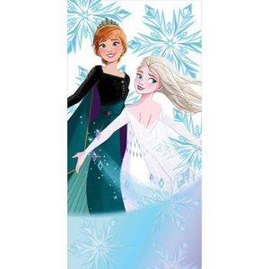 Carbotex Dětská osuška Ledové Království Princezny Anna a Elsa, 70 x 140 cm obraz